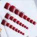 Brishow Artificial Toenails - 24pcs Acrylic Stick-On Geometric False Nails for Women & Girls - International Shipping Available - Buy Online on GoSupps.com