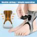 Foot Up Ankle Foot Orthosis Support - Inflatable Airbag for Hemiplegia & Stroke - Right Grey Size S - Optimal Foot Stabilizer for Walking - Buy Online on GoSupps.com