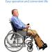 Healthman Leg Lifter Strap Multi-Loop Style - with Hand Grips & Soft Foot Pad for Adult Senior Elderly Handicap Disability & Pediatrics - Mobility Aid (Soft Hand Grip) - Buy Online on GoSupps.com