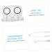 Ultechnovo 8-Piece Transparent Contact Lens Case - Durable Storage for Colored Lenses | International Shipping Available - Buy Online on GoSupps.com