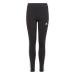 adidas Girls' Leggings 3-Stripes Essentials 152 Black/White