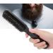 Premium Beard Brush with Long Wooden Handle | Hairdressing & Mustache Brush for Men | Black Razor & Face Cleaning Brush for All Beards - Buy Online on GoSupps.com
