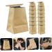 60 Pack Light Brown Kraft Paper Car Trash Bags - Ideal for Travel, Vomit, and Mini Waste - Buy Online on GoSupps.com