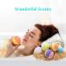 Essential Oil Bath Bombs Gift Set with Shea Butter & Coconut Oil - Moisturizing Fizzy Spa for Women and Kids (6 x 4oz) - Buy Online on GoSupps.com