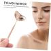 Ultechnovo 3 STK Eyelash Extension Mirror - Large Foldable Rustproof Steel Control Mirror for Dental & Beauty Care - Travel-Friendly Ros gold Design | 15.5x5x0.5cm - Buy Online on GoSupps.com