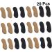 FRCOLOR 20 Pairs Anti-Wear Foot Pads | Shoe Heel Grips & Cushions for Ultimate Comfort - International Shipping - Buy Online on GoSupps.com