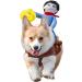 DELIFUR Dog Costumes | Pet Halloween Cowboy Rider Style Outfits for Small Dogs - Buy Online on GoSupps.com