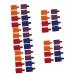 Beaupretty 20 Pairs Mahjong Hairpin Hair Accessories for Braids Medium Hair Clips Nonslip Hairpins Accessories for Women Jewelry Novelty Barrettes Cute Hair Clips Metal Bang Clip Alloy Girl