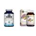 Garden of Life Omega-3 Fish Oil 1 290mg EPA+DHA+DPA 180 Softgels & Once Daily Organic Whole Food Multivitamin for Women 60 Tablets