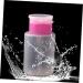 FRCOLOR Pressing Bottle liquid containers clear polish clear pink polish Polish Remover Container Push Down Container polish Pressing Storage Empty Empty Bottle - Buy Online on GoSupps.com