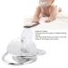Premium Silicone Pacifier Set & Rhinestone Pacifier Chain for Babies (6-18 Months) | BPA-Free Gift in Silver - Buy Online on GoSupps.com