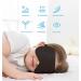 Super Soft Sleep Masks - Adjustable Blackout Eye Mask for Men & Women | Comfortable Night Blindfold - Buy Online on GoSupps.com