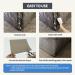 Canvas Repair Patch 9x11 Inch 2 Pcs, Self-Adhesive Waterproof Fabric - Black | For Sofas, Tents, Furniture, Bags, Car Seats - Buy Online on GoSupps.com