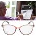 Shop Fashionable Clear Reading Glasses +4.0 | Vintage Portable Presbyopic Eyewear for Men & Women with Comfort Spring Hinges & Storage Box - Buy Online on GoSupps.com