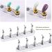 False Nail Tips Holder Practice Training Display Stand DIY Nail Art Stand for False Nail Tip Acrylic Nail Display Stands for False Nail Tip Manicure Tool (Silvery) - Buy Online on GoSupps.com