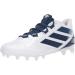 adidas Men's Freak Carbon Low Football Shoe 11.5 White/Collegiate Navy/White