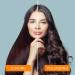 AmoVee 1 Inch Curling Iron - Dual Voltage Tourmaline Ceramic Ionic Hot Brush for Long Hair - Professional Instant Heat Up Styling Tool - Travel-Friendly - Buy Online on GoSupps.com