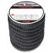 Extreme Max 3006.2309 BoatTector Double Braid Nylon Dock Line - 3/4" x 30', Black 3/4" x 30' Each Black