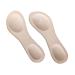 FRCOLOR Sponge Shoe Inserts Pair Breathable Shoes Insoles Shoe Inserts Shoes Inserts High Heel Insoles Sponge Insoles Absorption Insoles Thicken Seven Point Pad Beige Medium