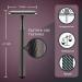 Buy Black Double Edge Safety Razor Set Classic Metal Razor for Men Zero Waste with 10 Replacement Blades - Buy Online on GoSupps.com
