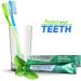 Whitening Toothpaste 100Gm - Powerful Sensitive-Free Teeth Whitening & Cavity Prevention (Pack of 2) - International Shipping - Buy Online on GoSupps.com