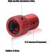 Vesaneae 10-Piece Bicycle Valve Adapter Set | Presta Valve Converter for Bikes & E-Bikes with Sealing Ring - Buy Online on GoSupps.com