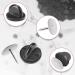 80 Pairs Rubber Blank Pin Backs - Butterfly Clutch Backings for Enamel Pins - 9mm Length 10mm Width - Craft Making Accessories - Buy Online on GoSupps.com