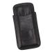 Cigar Travel Case 3 Cigar Storage Space Front Cutter Pocket Cigar Holder Case Leather for Birthday Gift (Black)