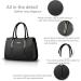 Nicole&Doris Embossing Fashion Travel Bags | Wild School Backpacks & PU Leather Handbags - Black - Buy Online on GoSupps.com