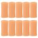 Healeved 5 Pairs Gel Finger Sleeve Protectors Finger Covers Silicone Finger Sleeve Cushions and Protects Provide Relief for Finger Cracking Corns Blisters and Calluses Khaki