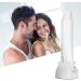 Buy 2-Piece White Toothpaste Dispenser & Seat Holder Set Perfect for Bathroom Organization | International Shipping Available - Buy Online on GoSupps.com