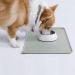AUDWUD Silicone Waterproof Pet Feeding Mat | Anti-Slip Dog & Cat Bowl Mat 53x38 cm - Durable & Easy to Clean - Buy Online on GoSupps.com