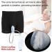 Men Wearable Urine Bag Incontinence Pants Reusable Male Urinal Leg Bag Silicone Urine Funnel Pee Holder Collector with Catheter(Size:M) Medium - Buy Online on GoSupps.com