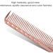 kuou Professional Aluminum Metal Salon Comb Heat-resistant Anti-static Hair Comb for Hair Cutting Styling & Grooming Rose gold - Buy Online on GoSupps.com