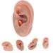 Healvian Human Ear Model Massage Kit Piercing Tools - Silicone Coffee Ear Mold 6.5x3.5cm - Buy Online on GoSupps.com