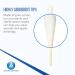Dynarex 3-Inch Non-Sterile Cotton Tipped Applicators - 1000 Single-Use Wooden Tips for Wound Care Makeup & Hygiene | Bulk Pack of 10 Boxes - International Shipping Available - Buy Online on GoSupps.com