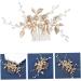 minkissy Comb Bridal Headband Wedding Hair Accessories for Brides Bride Headband Bride Hair Accessories Wedding Bridal Headpieces for Wedding Bride Headpiece Zinc Alloy Girl Bridesmaid Wig - Buy Online on GoSupps.com