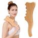Wood Gua Sha Tool for Massage | Angrek Drainage Device for Muscle Relief & Relaxation - Buy Online on GoSupps.com