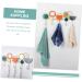 HOOTNEE Door Hook Heavy Duty Clothes Rack Over The Door Towel Rack Coat Hat Hanging Rack Heart-Shaped Hanger - Buy Online on GoSupps.com