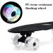 Nezylaf 65mm/60mm 82A Skateboard Wheels - Light up with 6 LED Lights - RGB Colorful Design - Longboard Street Trucks - Bearings Installed - Buy Online on GoSupps.com
