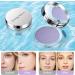 LOPHE Natural Compact Powder waterproof matt powder universal makeup powder mattifying compact for a natural shine porerefining and longlasting fixation purple lilac - Buy Online on GoSupps.com