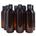 Bekith 16 Pack 8oz Amber Plastic Bottles with Disc Top Flip Cap - BPA-Free Refillable Containers for Shampoo, Lotions, Body Soap, Creams - Buy Online on GoSupps.com