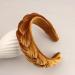 Vintage Braided Hair Ties for Women | Traditional Caramel Hair Ripe Wide Headband Fashion - Buy Online on GoSupps.com
