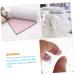KALLORY 4 Rolls Mesh Roll Decor Gauze Tutu Fabric Tulle Spool Diy Clothes Supply Rhinestones Cloth Cap - Buy Online on GoSupps.com