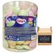 Frisia Flying Saucers Sweets Bulk - 375g Citric Wafers with Fruit Flavours Fizzy Sweets Tub. Gluten Free Kids Sweets for Birthday Party Bag Fillers.