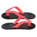 Silicone Flip-Flop Baby Bite Ring - Reusable Teething Toy for Gum Relief & Emotional Calm | Black - Buy Online on GoSupps.com