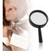 Professional Top Handheld Reading 5X Magnifier Hand Held Magnifying Acrylic 25mm Mini Pocket Lens Reading Full of Stars - Buy Online on GoSupps.com