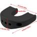 Jaw Trainer Women Silicone Double Chin Reducer Jawline Exerciser | Compact Jawline Shaper Jaw Sculpting Tool for Women Men Black - Buy Online on GoSupps.com