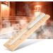 Sauna Hourglass - 15 Minute Sand Timer for Sauna Rooms & Offices | Wooden Timer with 5 & 10 Minute Scale - Buy Online on GoSupps.com