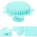 Healvian Soft Bristle Baby Bath Massage Brush - Toddler Safe Hair Washing and Scalp Cleaning Tool - Buy Online on GoSupps.com